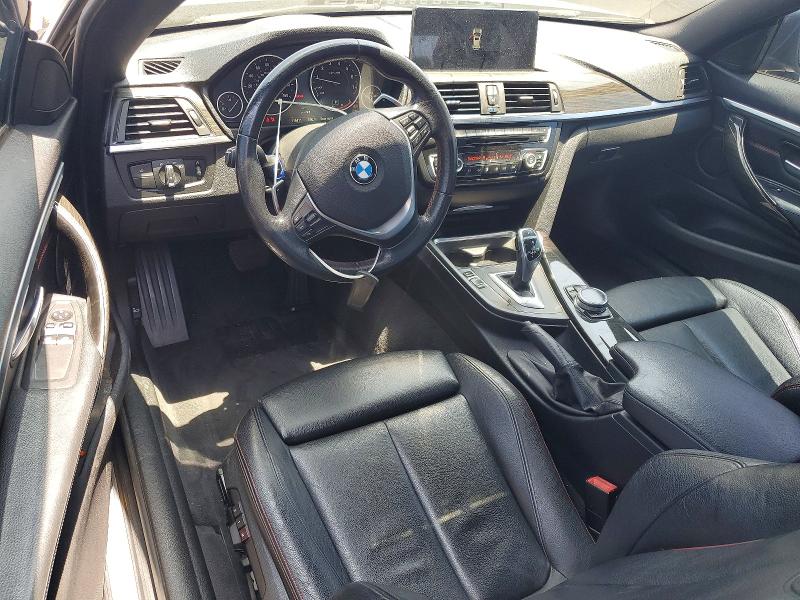 2014 BMW 4er VIN WBA3N7C55EF719065 COPART salvage auction — FRONT END, Ca - Salvage Certificate, sold $1,450 on 2026-07-02 (photo 8)