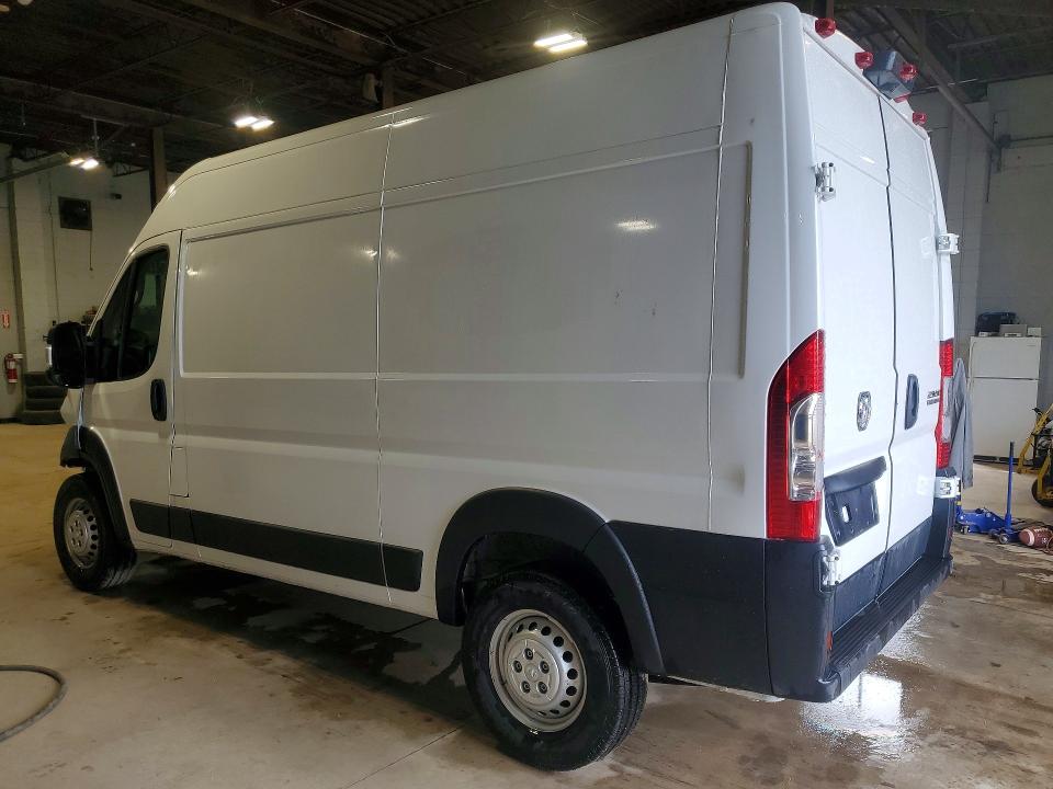 2026 Ram Promaster 2500 VIN 3C6LRVCG1TE165342 COPART salvage auction — FRONT END, On - Permit No Brand - Unfit, sold $1,250 on 2026-07-21 (photo 2)