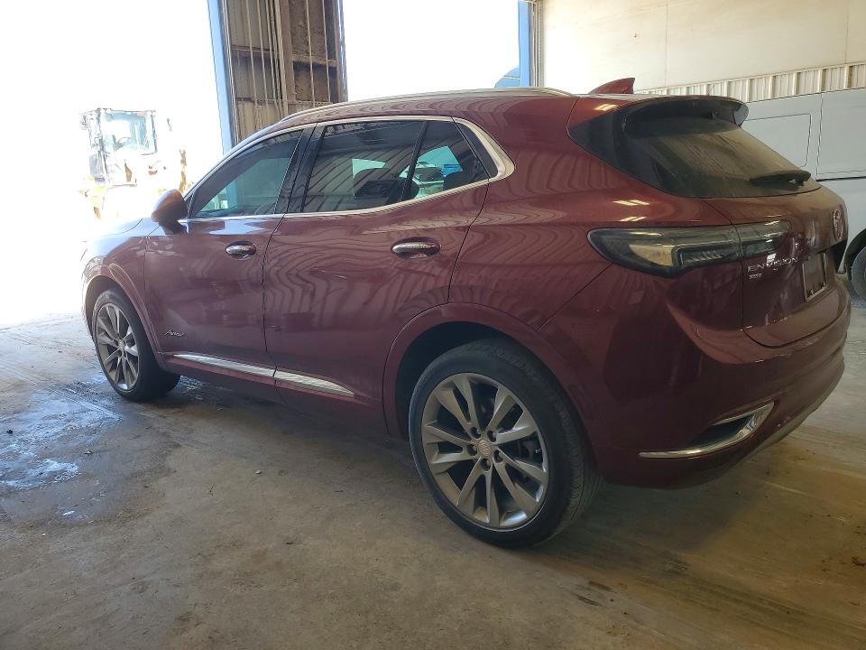 2021 Buick Envision VIN LRBFZSR4XMD053349 COPART salvage auction — WATER/FLOOD, Tx - Salvage Title-Flood Damage, sold $9,100 on 2026-07-31 (photo 2)