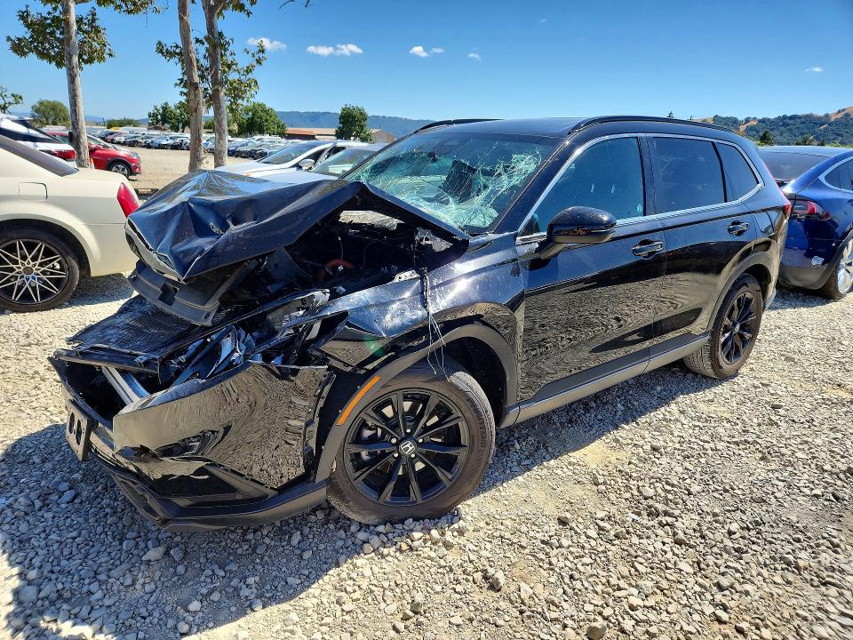 2025 Honda Cr-v VIN 7FARS5H85SE015997 COPART salvage auction — FRONT END, Ca - Salvage Certificate, sold $5,800 on 2026-07-14 (photo 1)