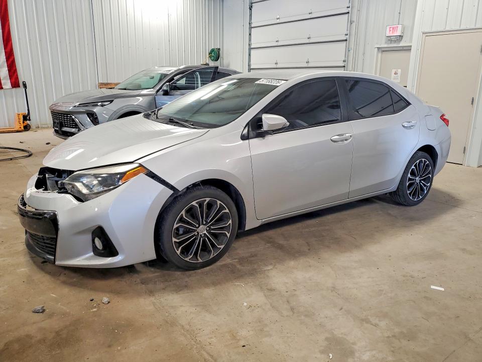 2015 Toyota VIN 5YFBURHE8FP365722 COPART salvage auction — FRONT END, Mn - Cert Of Title-Salvage, sold $1,300 on 2026-07-21 (photo 1)