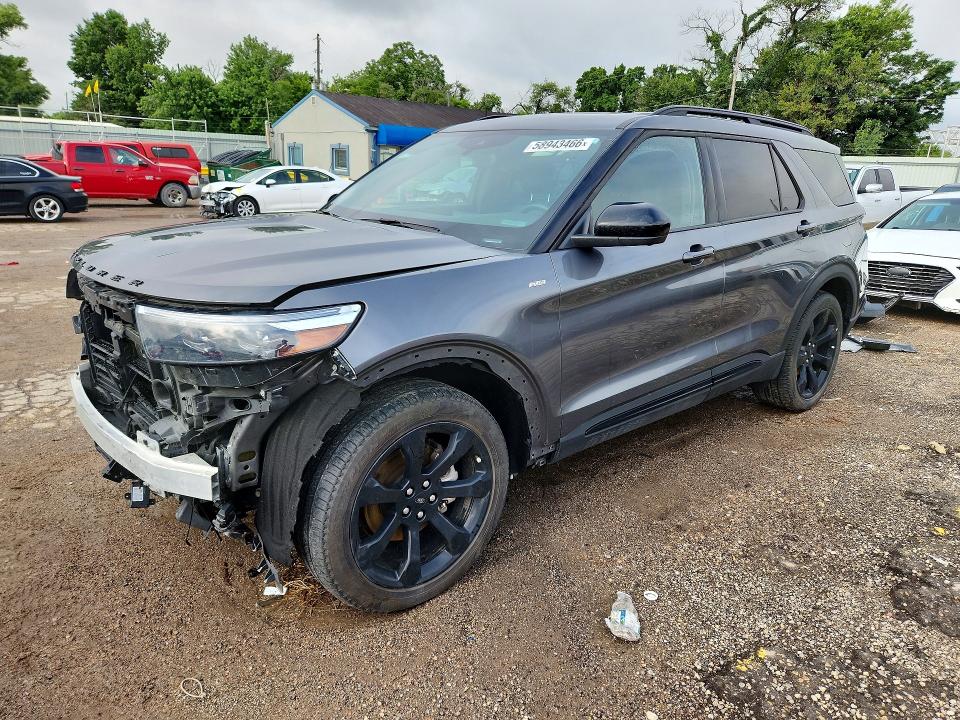 2023 Ford Explorer VIN 1FMSK8KH2PGA13348 — COPART salvage auction photo