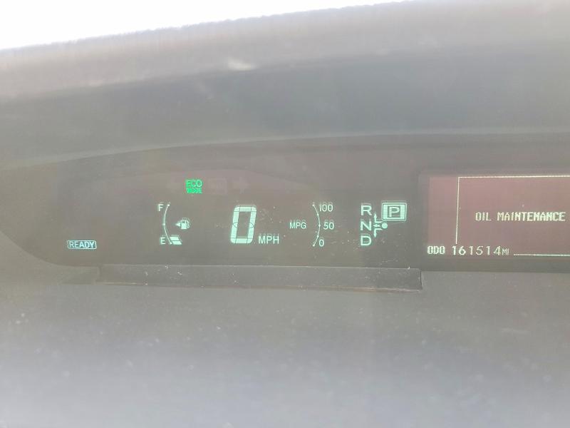 2010 Toyota Prius VIN JTDKN3DU0A5124847 COPART salvage auction — REAR END, Ca - Salvage Certificate, sold $875 on 2026-07-14 (photo 9)