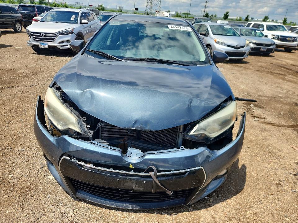 2015 Toyota VIN 5YFBURHE5FP222193 COPART salvage auction — FRONT END, Il - Salvage Certificate, sold $1,650 on 2026-07-21 (photo 5)