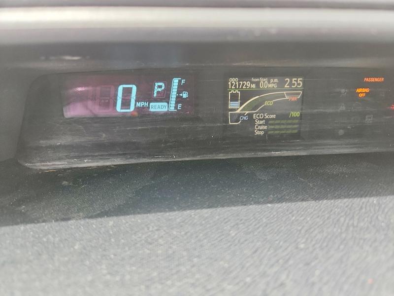2014 Toyota Prius VIN JTDKDTB32E1566944 COPART salvage auction — FRONT END, Ut - Salvage Certificate, sold $1,350 on 2026-07-10 (photo 9)