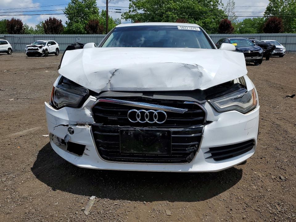 2013 Audi A6 VIN WAUGFAFC5DN110200 COPART salvage auction — FRONT END, Ct - Certificate Of Title, sold $450 on 2026-07-10 (photo 5)