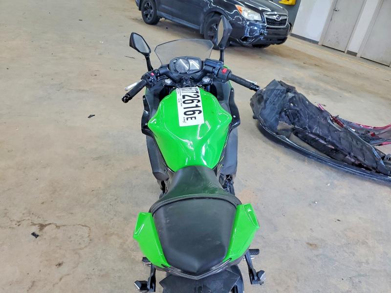 2018 Kawasaki Ex VIN JKAEXEK17JDA23996 COPART salvage auction — FRONT END, Nc - Salvage Certificate Of Title, sold $1,200 on 2026-07-30 (photo 6)