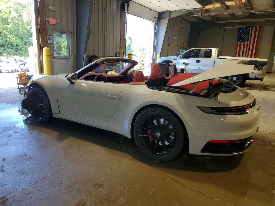 2024 Porsche 911 VIN WP0CB2A98RS245758 COPART salvage auction — FRONT END, Pa - Certificate Of Salvage, sold $76,500 on 2026-07-15 (photo 2)