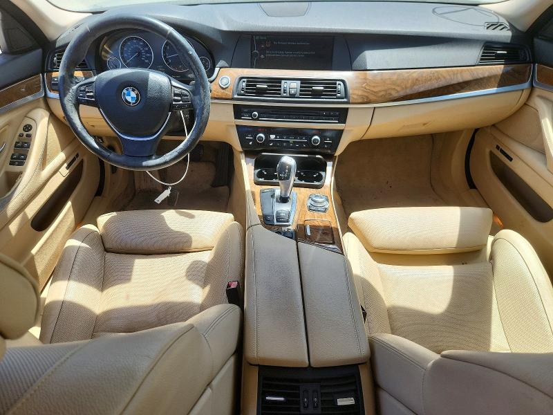 2011 BMW 5 series VIN WBAFR7C50BC807343 COPART salvage auction — FRONT END, CA - SALVAGE CERTIFICATE, sold $1,600 on 2026-07-14 (photo 8)