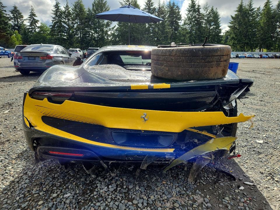 2023 Ferrari 296 gtb VIN ZFF99SLAXP0291115 COPART salvage auction — FRONT END, Wa - Bill Of Sale, sold $75,000 on 2026-08-07 (photo 6)