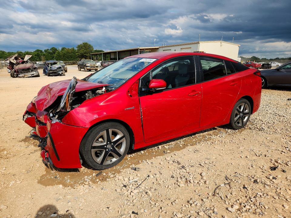 2019 Toyota Prius VIN JTDKARFUXK3088769 COPART salvage auction — FRONT END, Al - Cert Of Title-Salvage Title, sold $1,400 on 2026-07-29 (photo 1)