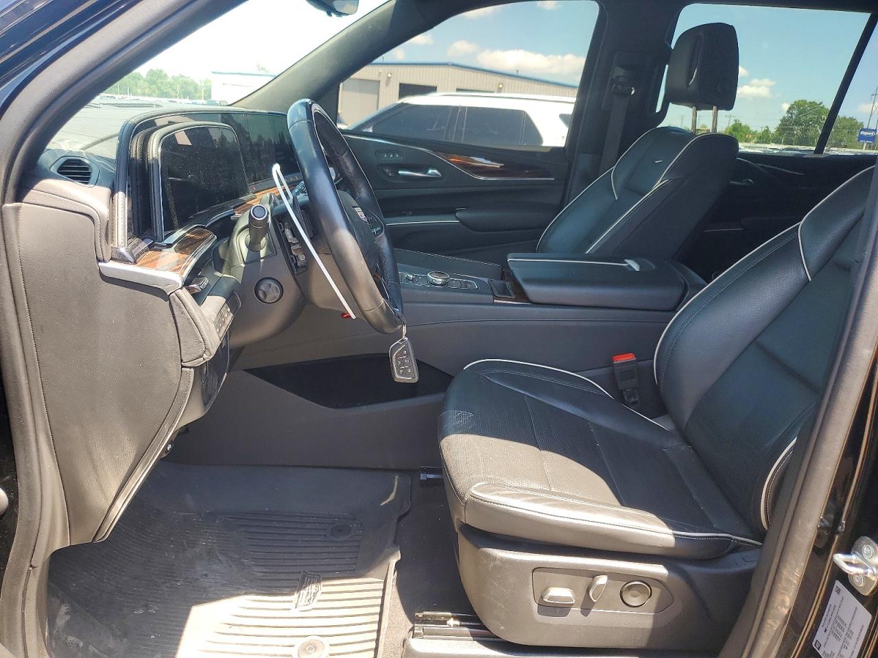 2023 Cadillac Escalade VIN 1GYS4BKL4PR219866 COPART salvage auction — Front End, OK - CERT OF TITLE-SALVAGE, sold $24,000 on 2026-07-09 (photo 7)
