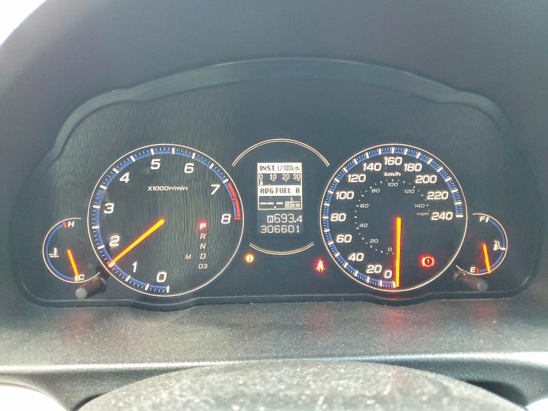 2006 Acura Tsx VIN JH4CL96836C801422 COPART salvage auction — REAR END, ON - PERMIT NO BRAND - UNFIT, sold $425 on 2026-07-14 (photo 9)