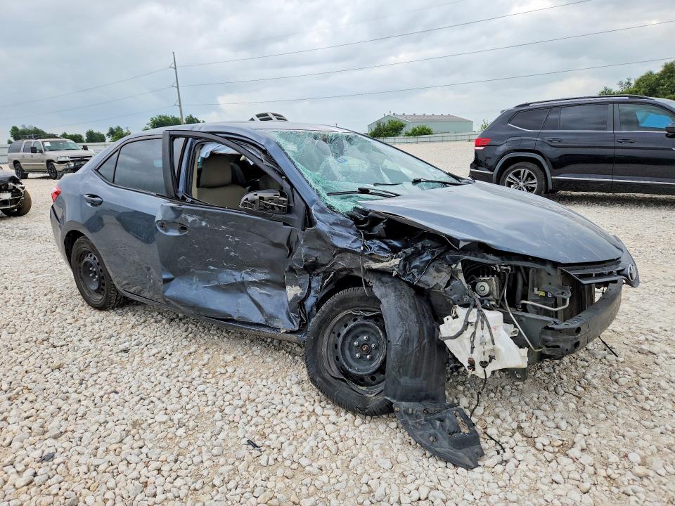 2016 Toyota Corolla VIN 2T1BURHE0GC619540 COPART salvage auction — SIDE, TX - SALVAGE VEHICLE TITLE (P), sold $950 on 2026-07-09 (photo 4)