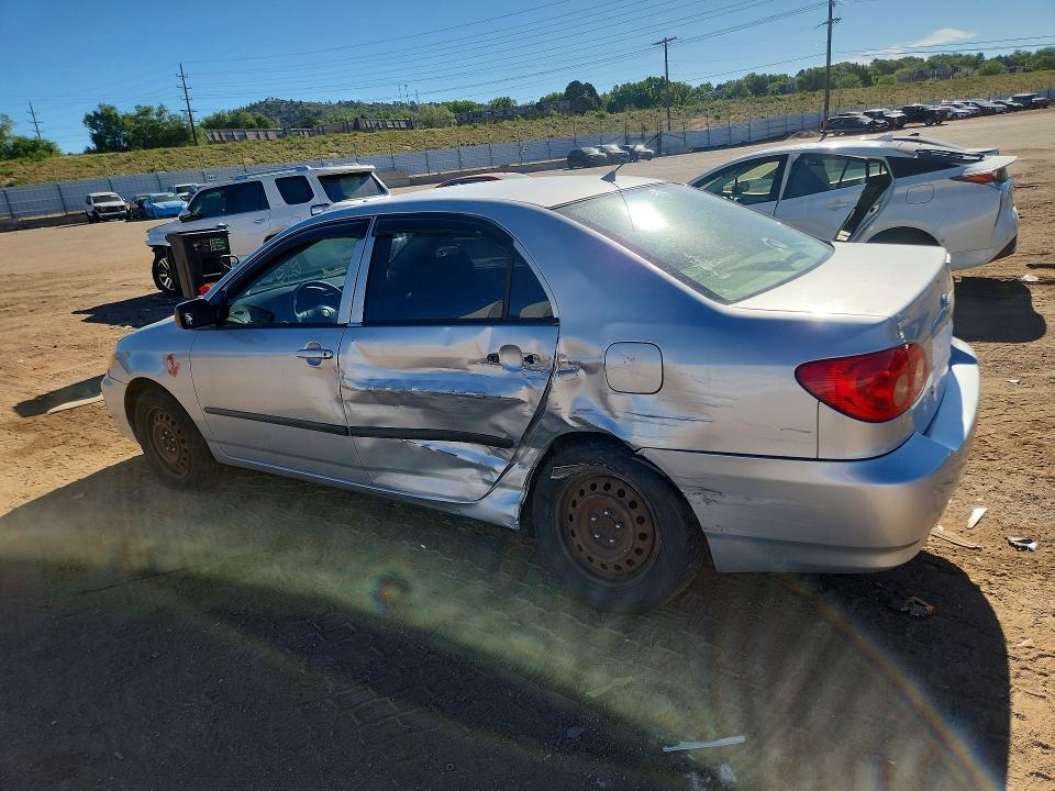 2007 Toyota Corolla VIN JTDBR32E670126768 COPART salvage auction — SIDE, CO - SALVAGE TITLE, sold $750 on 2026-07-29 (photo 2)