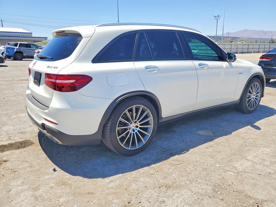 2018 Mercedes-benz Glc VIN WDC0G6EB3JV016281 COPART salvage auction — UNDERCARRIAGE, NV - SALVAGE TITLE, sold $10,900 on 2026-07-28 (photo 3)