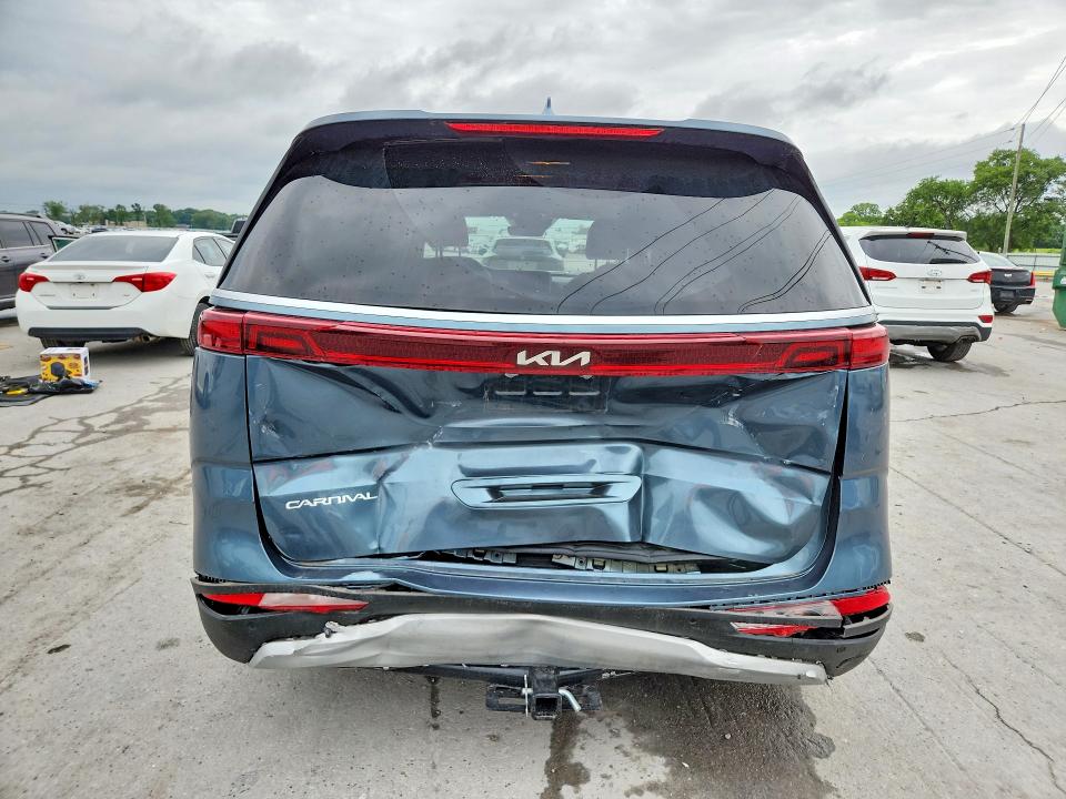 2024 Kia VIN KNDNC5H32R6433578 COPART salvage auction — REAR END, TN - SALVAGE CERTIFICATE (P), sold $13,100 on 2026-07-27 (photo 6)