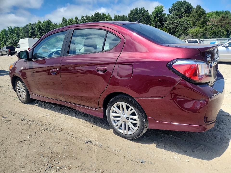 2021 Mitsubishi Mirage VIN ML32FUFJXMHF04535 COPART salvage auction — FRONT END, VA - CERT OF TITLE - SALVAGE, sold $1,550 on 2026-07-28 (photo 2)