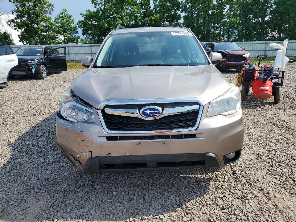2015 Subaru Forester VIN JF2SJAKC5FH469924 COPART salvage auction — FRONT END, NY - MV-907A SALVAGE CERTIFICATE, sold $500 on 2026-07-29 (photo 5)
