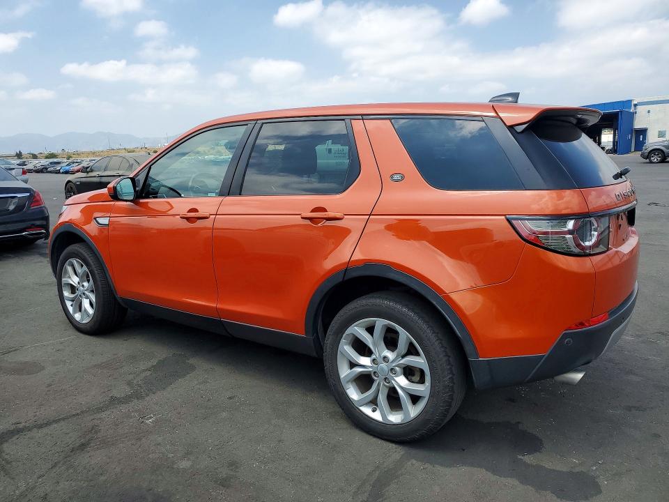 2017 Land rover Discovery sport VIN SALCR2BG7HH648272 COPART salvage auction — MINOR DENT/SCRATCHES, Ca - Dis/Dlr/Exp Only Clean Title, sold $3,200 on 2026-07-27 (photo 2)