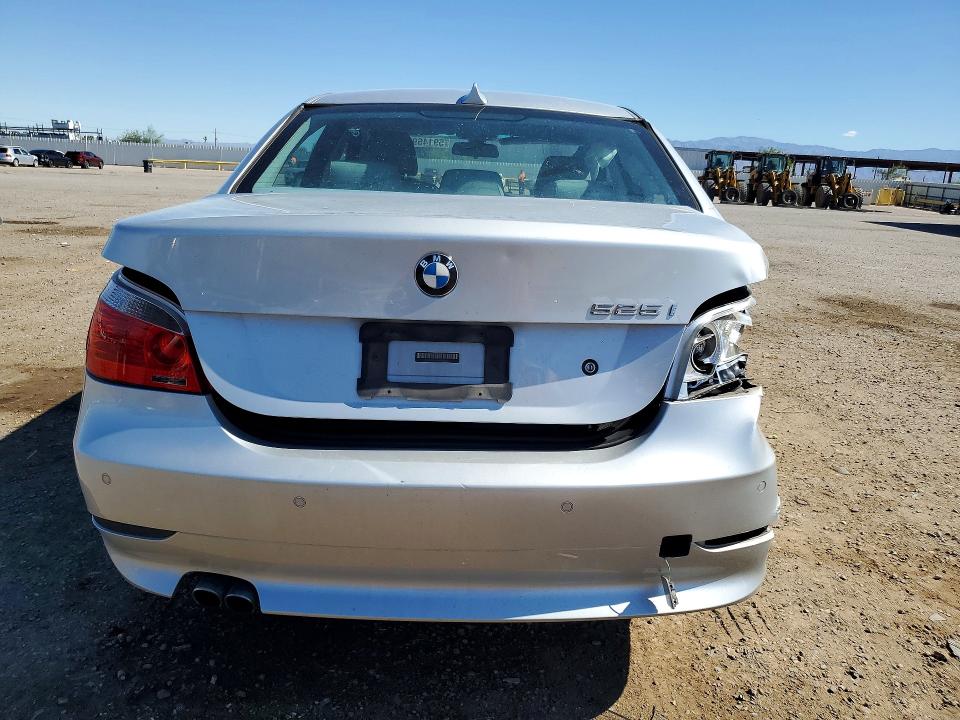 2004 BMW 5er VIN WBANA53544B846632 COPART salvage auction — REAR END, Az - Cert Of Title - Salvage, sold $175 on 2026-07-17 (photo 6)