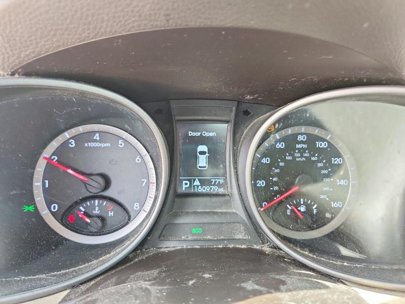2016 Hyundai Santa fe VIN 5XYZT3LB8GG375278 COPART salvage auction — REAR END, Tn - Salvage Certificate, sold $1,750 on 2026-07-20 (photo 9)