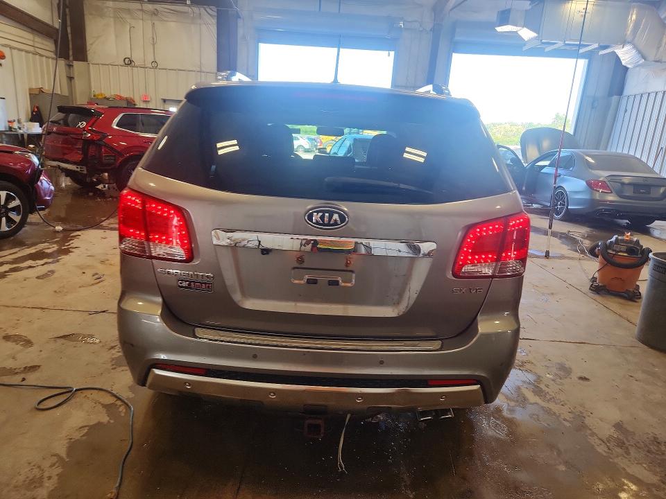 2012 Kia Sorento VIN 5XYKWDA25CG249715 COPART salvage auction — HAIL, Wi - Junked Vehicle Bill Of Sale, sold $1,400 on 2026-07-13 (photo 6)