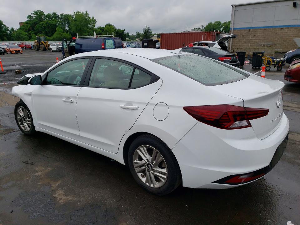 2019 Hyundai Elantra VIN 5NPD84LF4KH471852 COPART salvage auction — FRONT END, CT - CERT OF TITLE-SALVAGE, sold $1,100 on 2026-07-02 (photo 2)