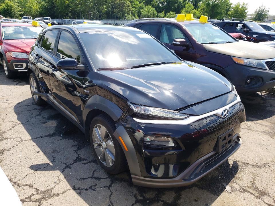2020 Hyundai Kona VIN KM8K33AG9LU069615 COPART salvage auction — SIDE, CT - CERT OF TITLE-SALVAGE, sold $525 on 2026-07-21 (photo 4)