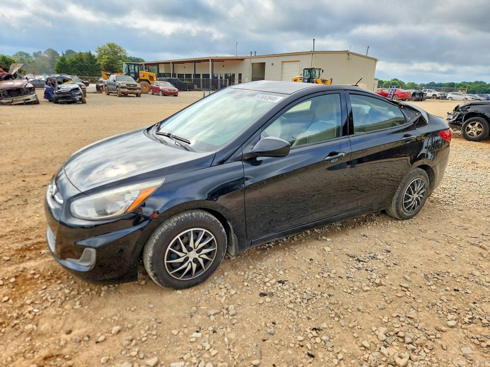 2017 Hyundai Accent VIN KMHCT4AEXHU341265 COPART salvage auction — ROOF, Al - Cert Of Title-Salvage Title, sold $425 on 2026-07-15 (photo 1)