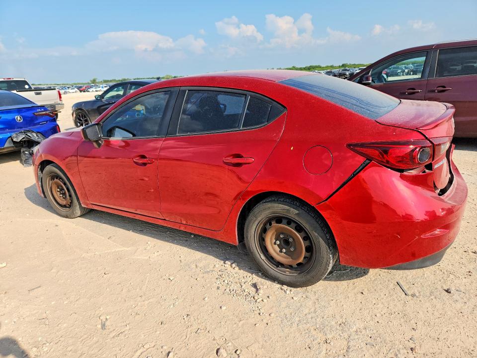2015 Mazda VIN 3MZBM1U76FM158579 COPART salvage auction — REAR END, TX - SALVAGE VEHICLE TITLE, sold $1,600 on 2026-07-09 (photo 2)