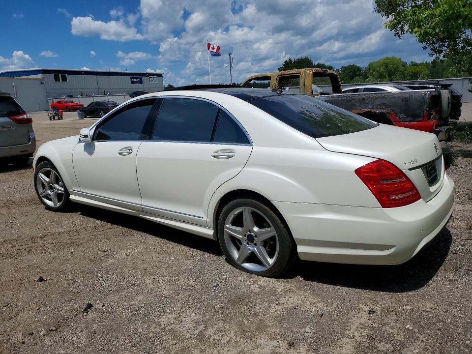 2010 Mercedes-benz S-klasse VIN WDDNG8GB8AA352977 COPART salvage auction — Burn Interior, On - Permit No Brand - Unfit, sold $250 on 2026-07-28 (photo 2)