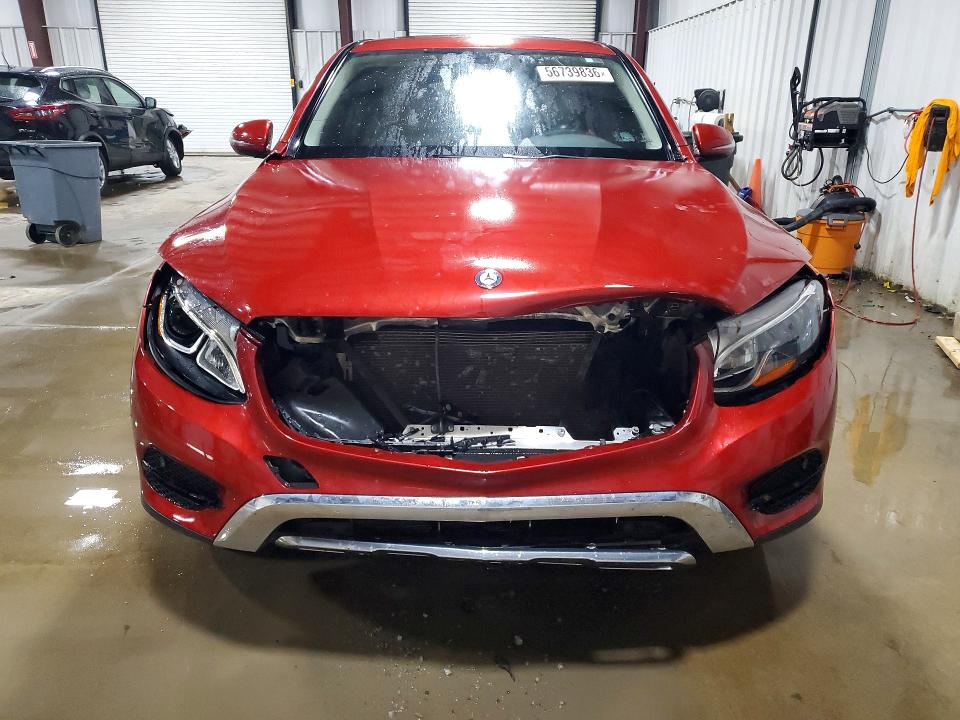 2017 Mercedes-benz Glc VIN WDC0J4KB0HF233608 COPART salvage auction — FRONT END, Pa - Certificate Of Salvage, sold $8,200 on 2026-07-08 (photo 5)