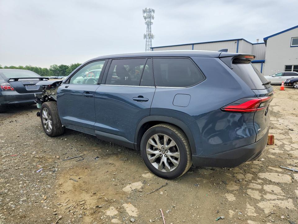 2024 Toyota Highlander VIN 5TDAAAB53RS058694 COPART salvage auction — FRONT END, Nj - Cert Of Title-Salvage, sold $19,000 on 2026-07-20 (photo 2)