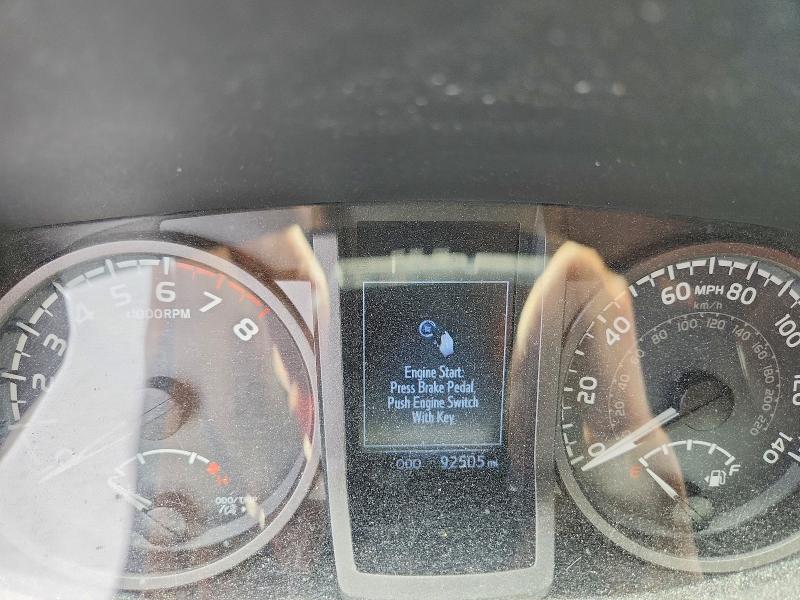 2016 Toyota Tacoma VIN 5TFCZ5AN6GX023309 COPART salvage auction — FRONT END, FL - CERT OF TITLE SLVG REBUILDABLE, sold $5,200 on 2026-07-28 (photo 9)