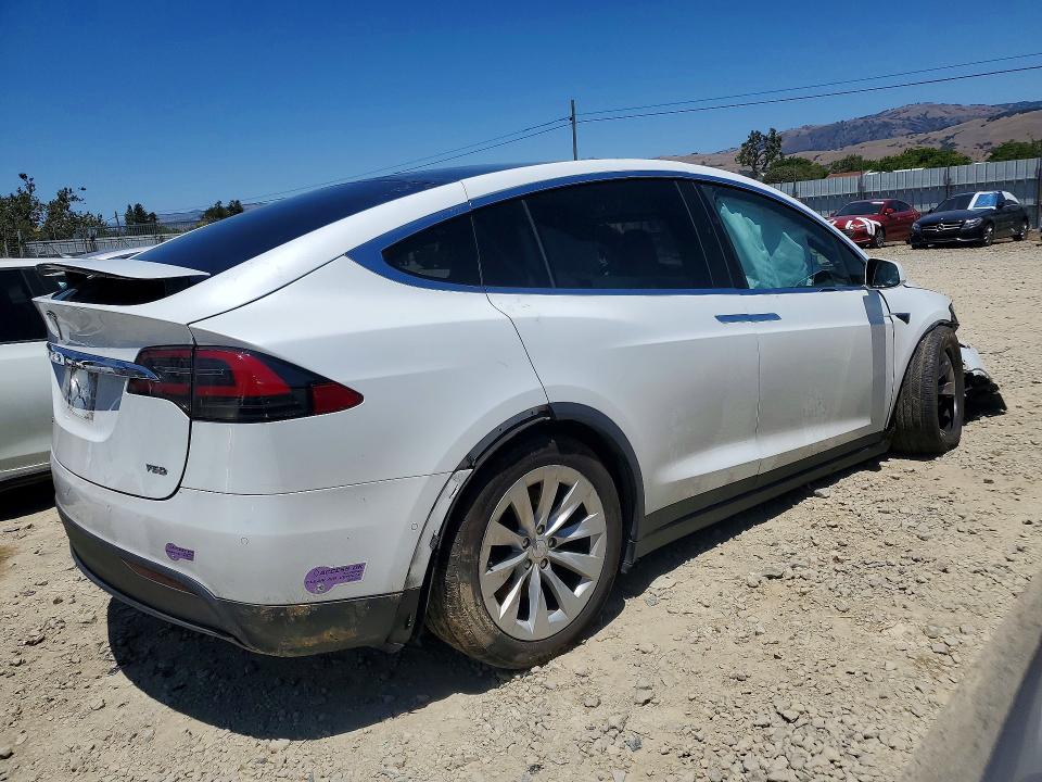 2018 Tesla Model x VIN 5YJXCBE28JF101270 COPART salvage auction — SIDE, Ca - Salvage Certificate, sold $3,250 on 2026-07-02 (photo 3)