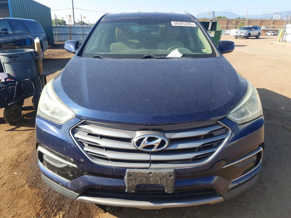 2017 Hyundai VIN 5XYZT3LB7HG465684 COPART salvage auction — MECHANICAL, Va - Dis/Dlr/Exp Only Clean Title, sold $3,450 on 2026-07-20 (photo 5)
