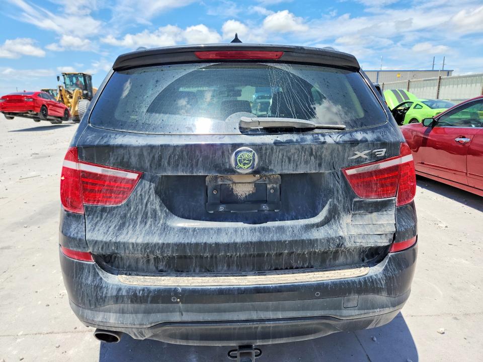 2015 BMW X3 VIN 5UXWY3C54F0E96930 COPART salvage auction — NORMAL WEAR, Tx - Certificate Of Title, sold $475 on 2026-07-02 (photo 6)