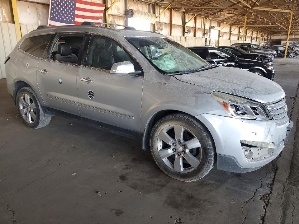 2014 Chevrolet Traverse VIN 1GNKRJKD1EJ256080 COPART salvage auction — FRONT END, Az - Certificate Of Title (P), sold $525 on 2026-07-27 (photo 4)