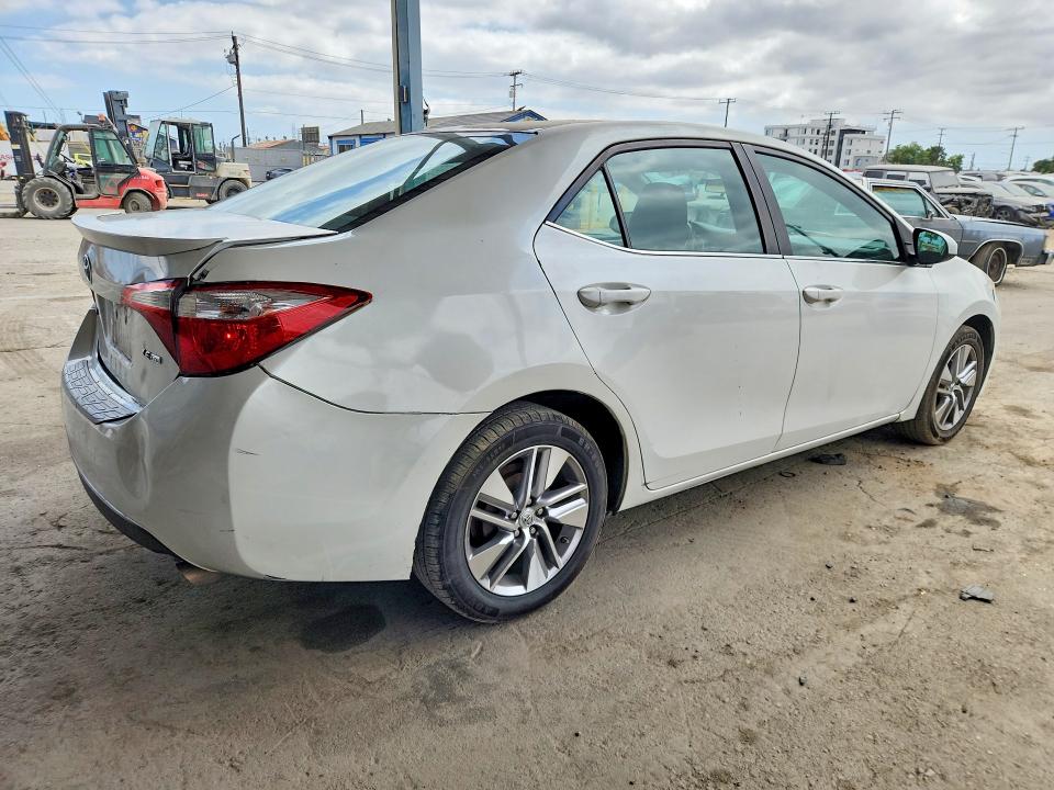 2014 Toyota Corolla VIN 5YFBPRHE0EP121584 COPART salvage auction — REAR END, Ca - Salvage Certificate, sold $3,950 on 2026-07-13 (photo 3)