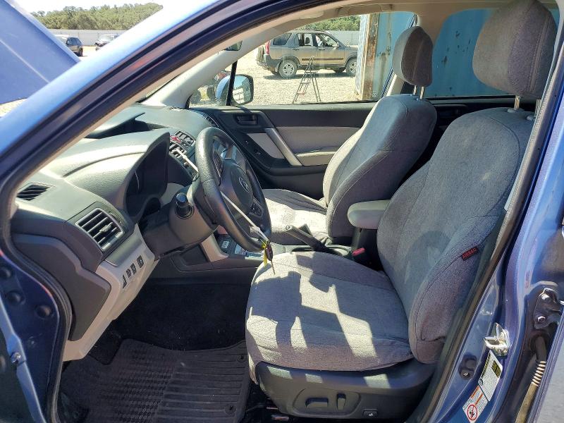 2017 Subaru Forester VIN JF2SJAGC8HH495218 COPART salvage auction — FRONT END, Ca - Salvage Certificate, sold $1,900 on 2026-07-17 (photo 7)
