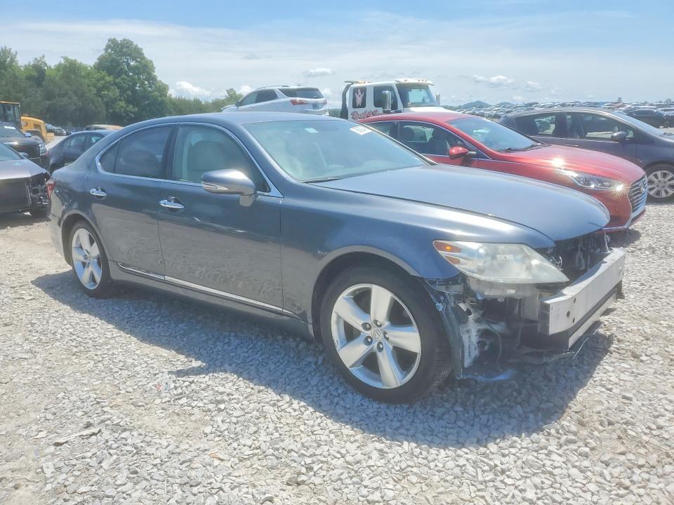 2012 Lexus Ls VIN JTHBL5EF1C5108627 COPART salvage auction — FRONT END, Tx - Salvage Vehicle Title, sold $2,650 on 2026-07-02 (photo 4)
