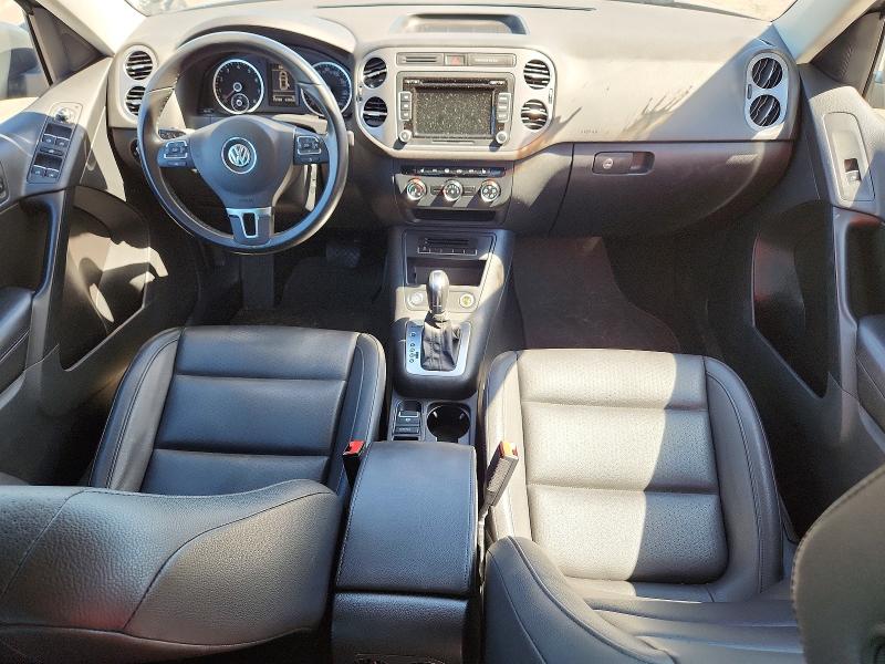 2014 Volkswagen Tiguan VIN WVGBV3AX7EW559231 COPART salvage auction — REAR END, Or - Salvage Title Certificate, sold $1,450 on 2026-07-27 (photo 8)