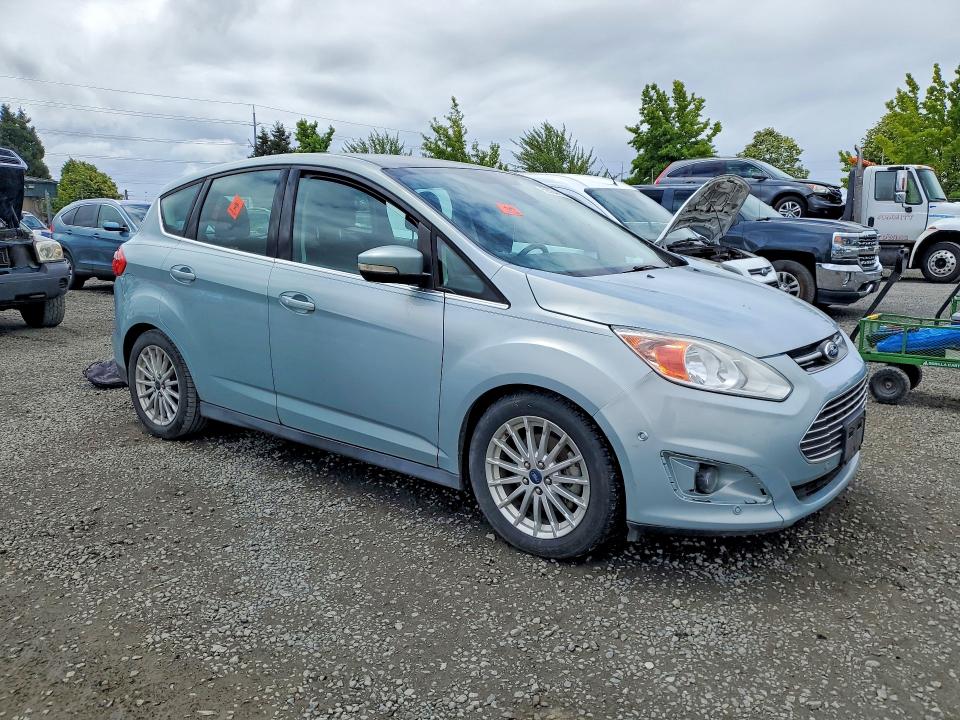 2013 Ford C-max VIN 1FADP5CUXDL521603 COPART salvage auction — MECHANICAL, Or - Certificate Of Title, sold $375 on 2026-07-02 (photo 4)