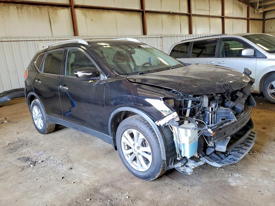 2015 Nissan Rogue VIN KNMAT2MV8FP525529 COPART salvage auction — FRONT END, Mi - Certificate Of Title, sold $425 on 2026-07-31 (photo 4)