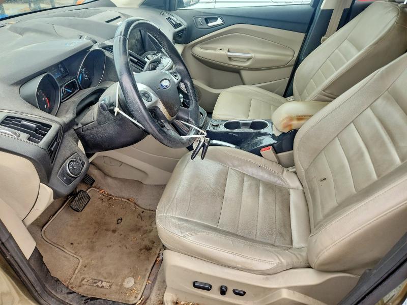 2014 Ford Escape VIN 1FMCU0JX1EUB34105 COPART salvage auction — MECHANICAL, Tx - Certificate Of Title, sold $850 on 2026-07-09 (photo 7)