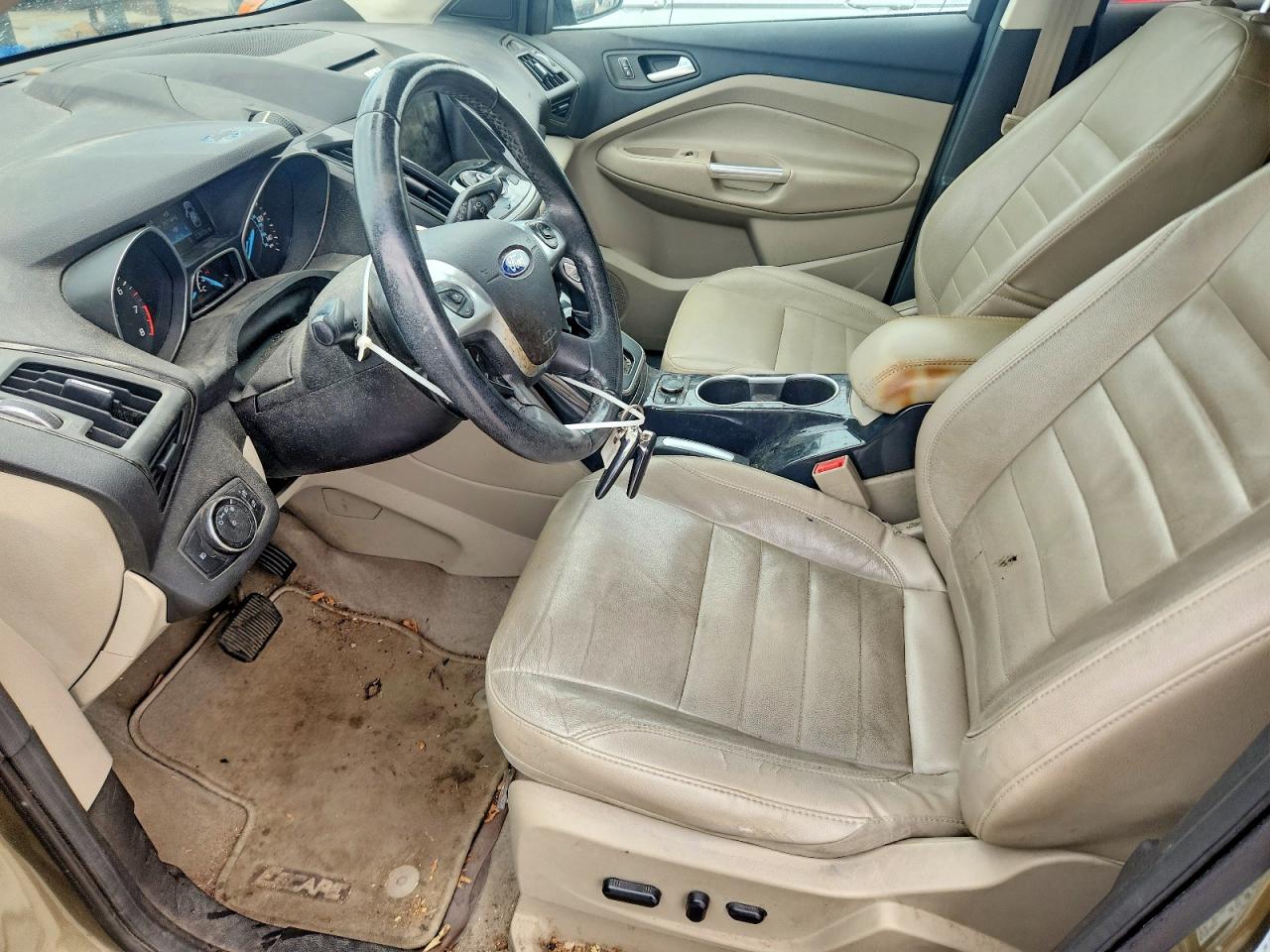 2014 Ford Escape VIN 1FMCU0JX1EUB34105 COPART salvage auction — Mechanical, TX - CERTIFICATE OF TITLE, sold $600 on 2026-07-02 (photo 7)