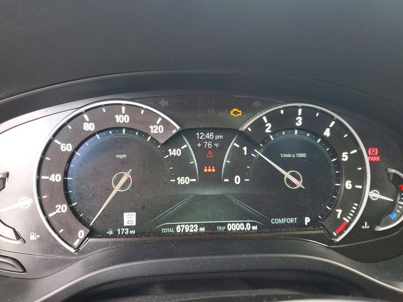 2019 BMW X3 VIN 5UXTR9C55KLE13551 COPART salvage auction — UNDERCARRIAGE, Pa - Certificate Of Salvage, sold $10,400 on 2026-07-29 (photo 9)