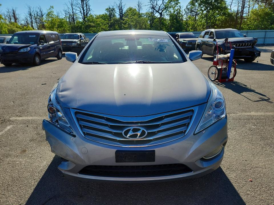 2013 Hyundai Azera VIN KMHFH4JG4DA249273 COPART salvage auction — FRONT END, Ny - Mv-907A Salvage Certificate, sold $1,250 on 2026-07-13 (photo 5)