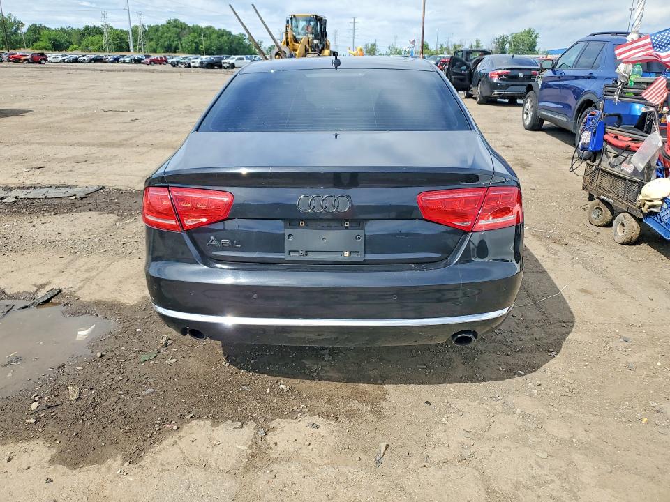 2014 Audi A8 VIN WAURGAFDXEN004650 COPART salvage auction — FRONT END, MI - CERTIFICATE OF TITLE, sold $325 on 2026-07-31 (photo 6)